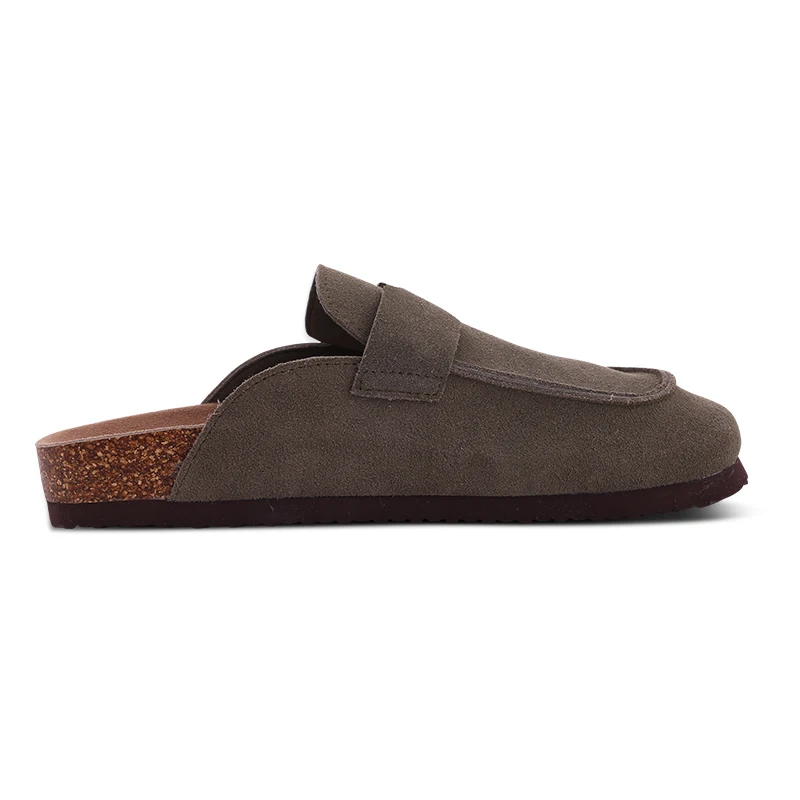 New Women Clogs For Women Fashion Cork Suede Mules Slipper Classic Cork Antislip For Outdoor Slippers With Arch Support - Image 30