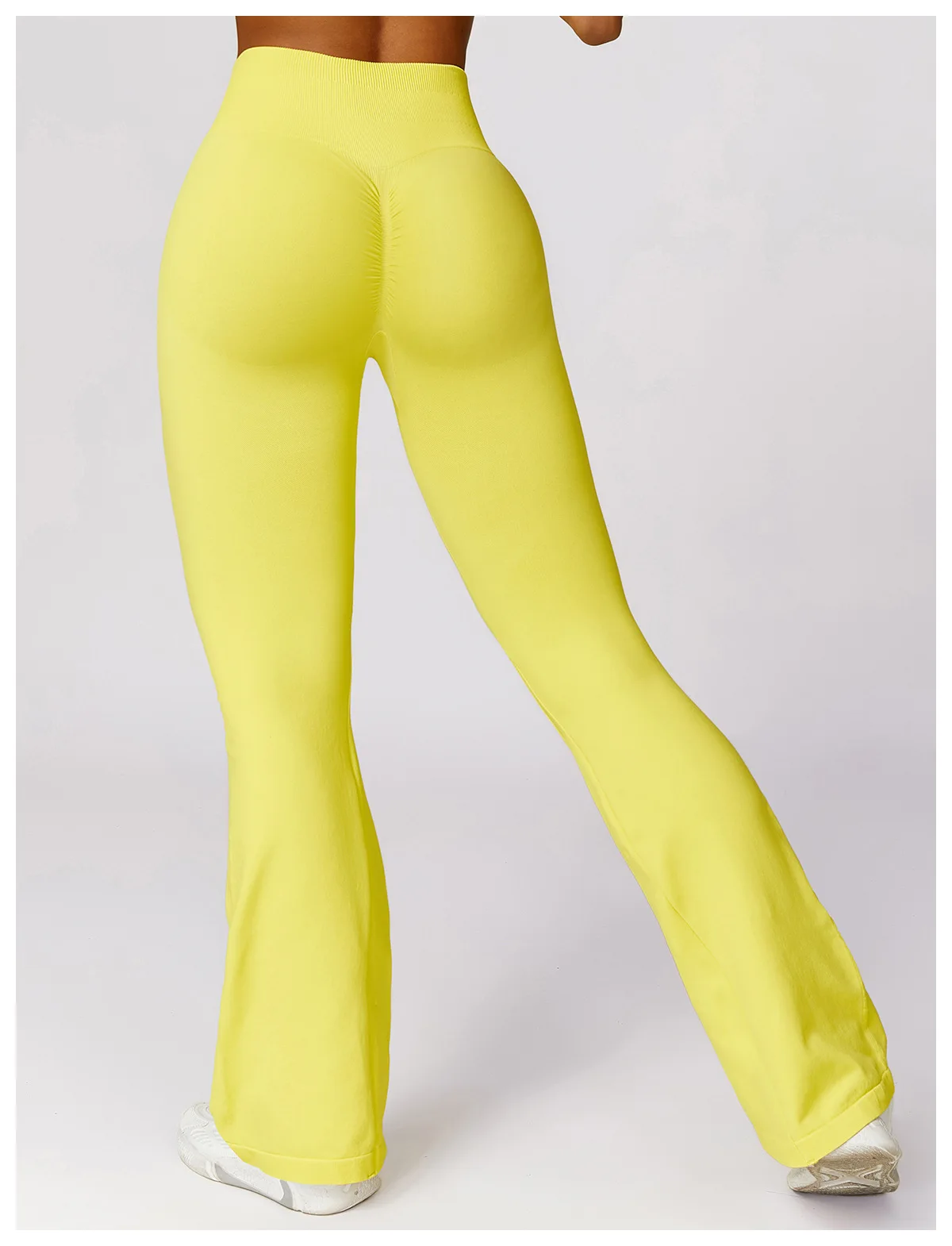 Seamless Flare Leggings Yoga Pants Women High Waist Wide Leg Pants Women Gym Workout Fitness Sports Flared Pant Dance Trousers - Image 22