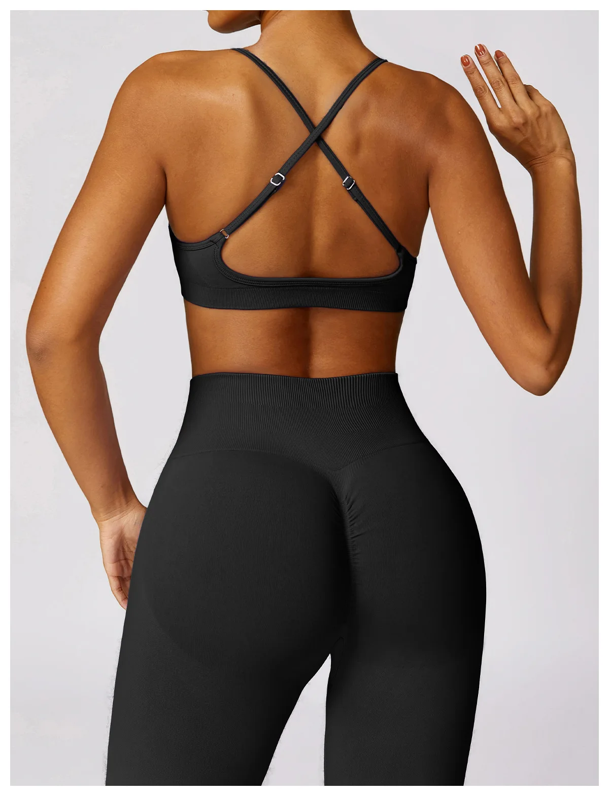 Seamless Flare Leggings Yoga Pants Women High Waist Wide Leg Pants Women Gym Workout Fitness Sports Flared Pant Dance Trousers - Image 42