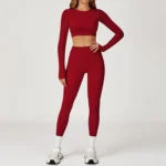 Best Yoga Clothing Gym Set Women Tracksuit Running Workout Sports Bra Athletic Wear- 2PCS