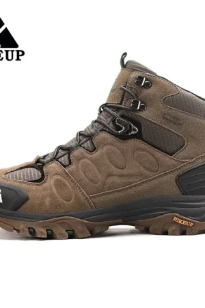 Top Men Hiking Boot Winter Outdoor Shoes Lace-Up Non-slip Sports Casual Trekking Boots