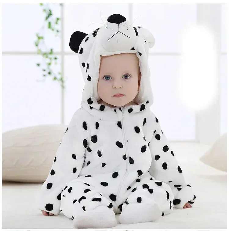 Baby Rompers Winter Kigurumi Lion Costume For Girls Boys Toddler Animal Jumpsuit Infant Clothes Pyjamas Kids Overalls Ropa Bebes - Image 12
