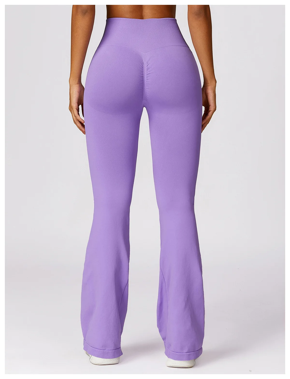 Seamless Flare Leggings Yoga Pants Women High Waist Wide Leg Pants Women Gym Workout Fitness Sports Flared Pant Dance Trousers - Image 15