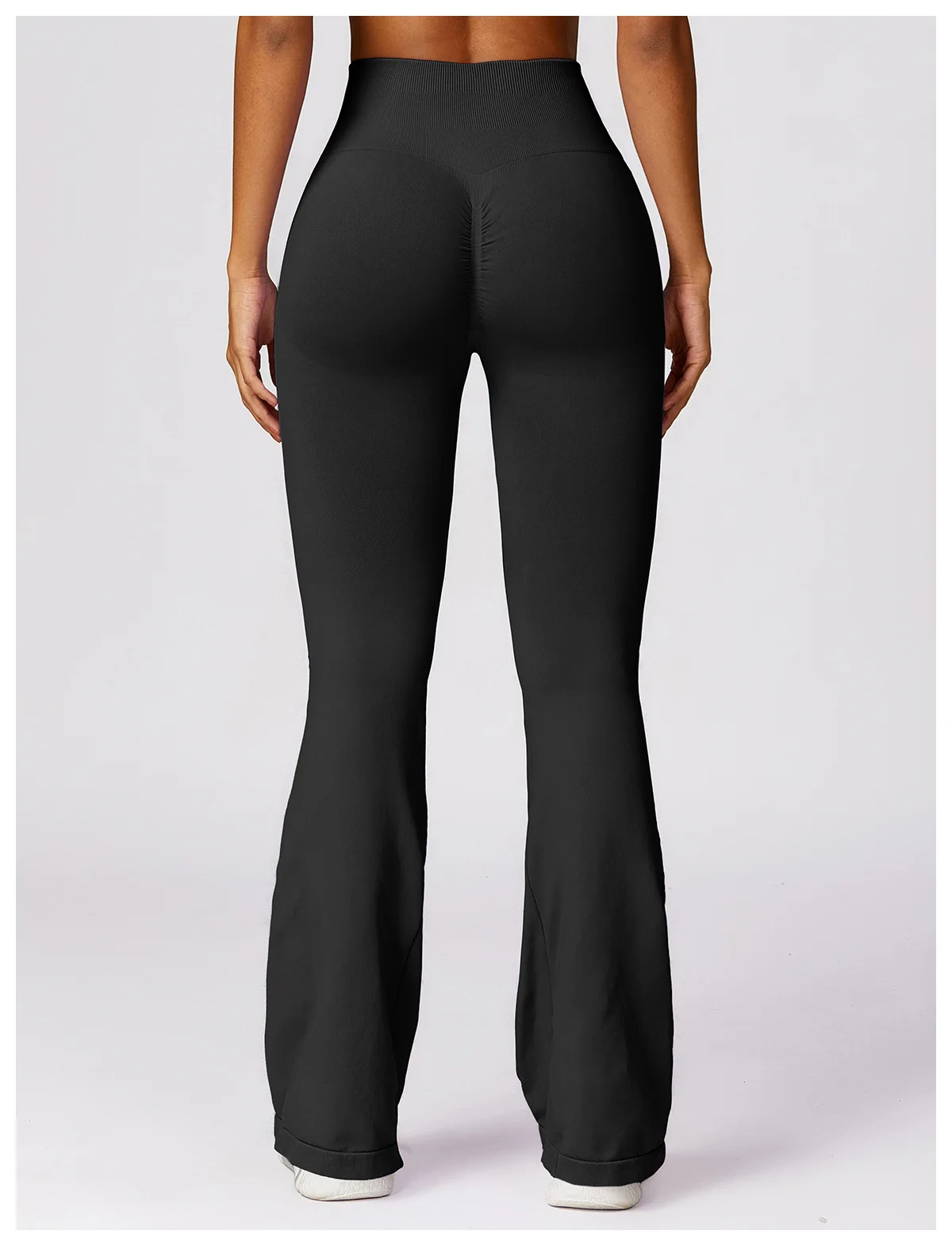 Seamless Flare Leggings Yoga Pants Women High Waist Wide Leg Pants Women Gym Workout Fitness Sports Flared Pant Dance Trousers - Image 39