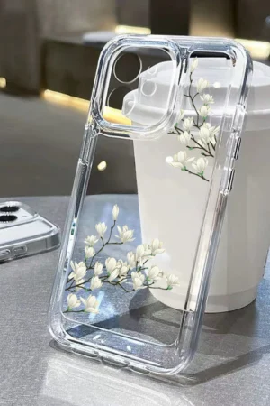 Flower Soft Fundas Case For iPhone 17 -7 Cover