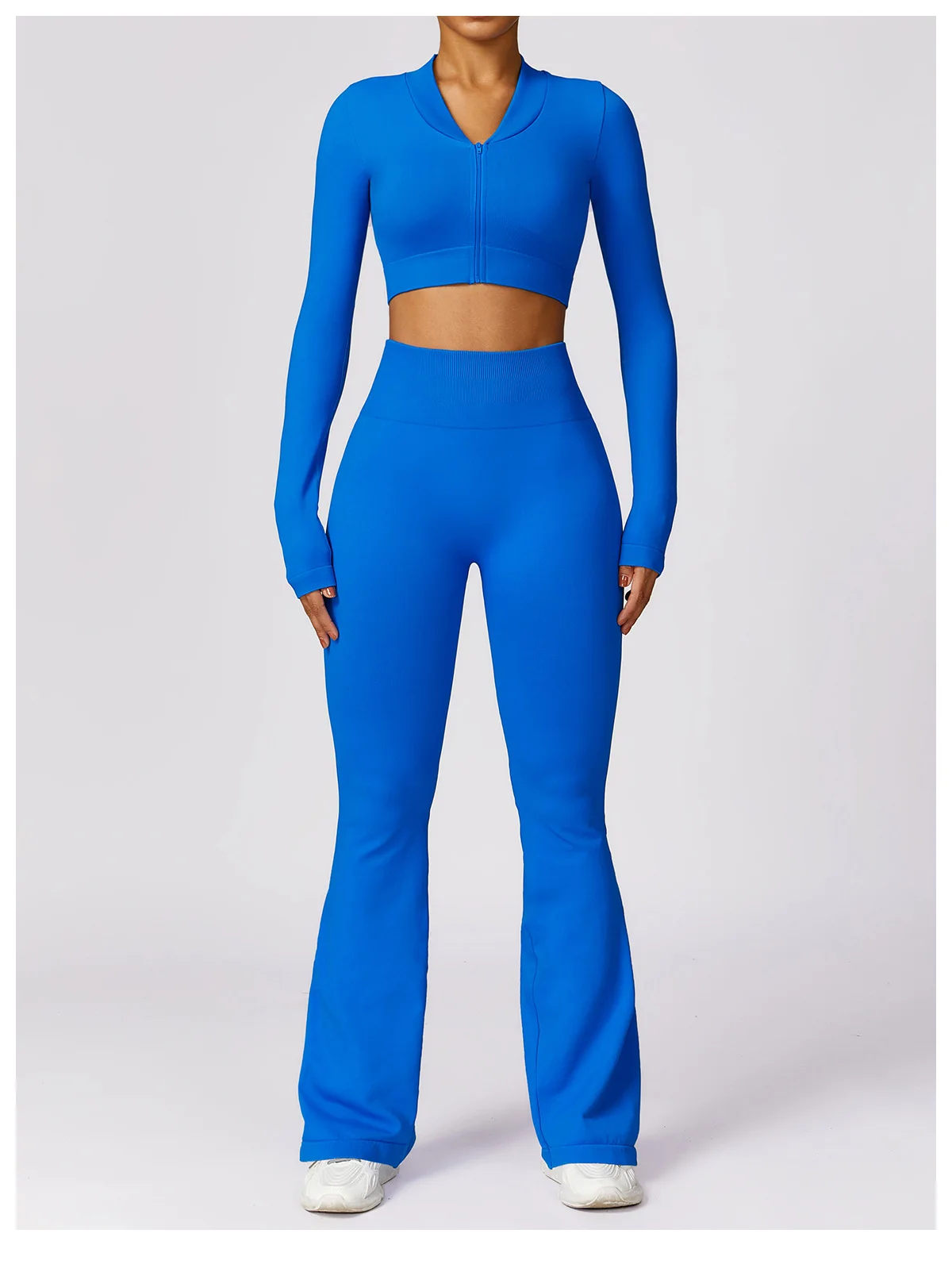 Seamless Flare Leggings Yoga Pants Women High Waist Wide Leg Pants Women Gym Workout Fitness Sports Flared Pant Dance Trousers - Image 37