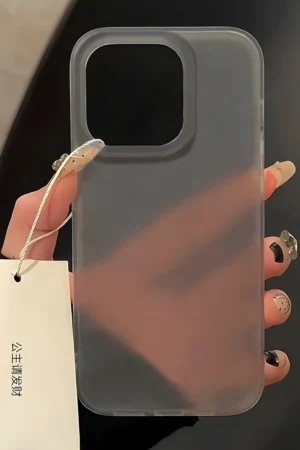 Translucent Clear Soft TPU Shockproof Phone Case For iPhone 17 -11