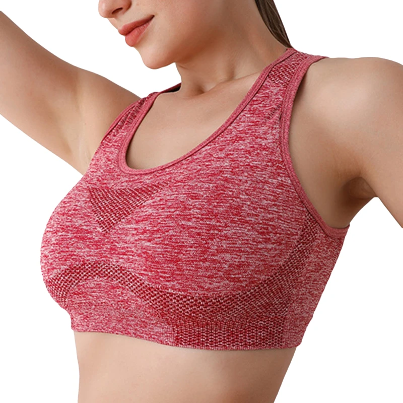 Women Sports Bras Yoga Top Vest High Shockproof Quick-drying Yoga Gym Running Fitness Underwear Ladies Seamless Sportswear - Image 13