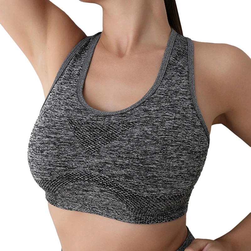 Women Sports Bras Yoga Top Vest High Shockproof Quick-drying Yoga Gym Running Fitness Underwear Ladies Seamless Sportswear - Image 10