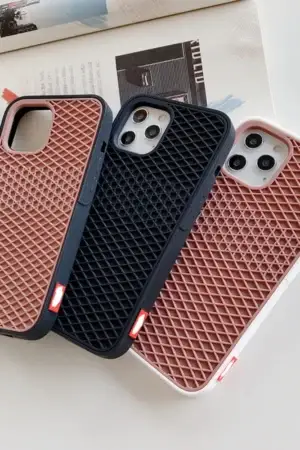 Case For iPhone 16 15 14 13 12 11 Pro Max XR XS X Waffle Shoe Sole Phone Case for iPhone 6 7 8Plus Silicone Back-Vans-case Cover