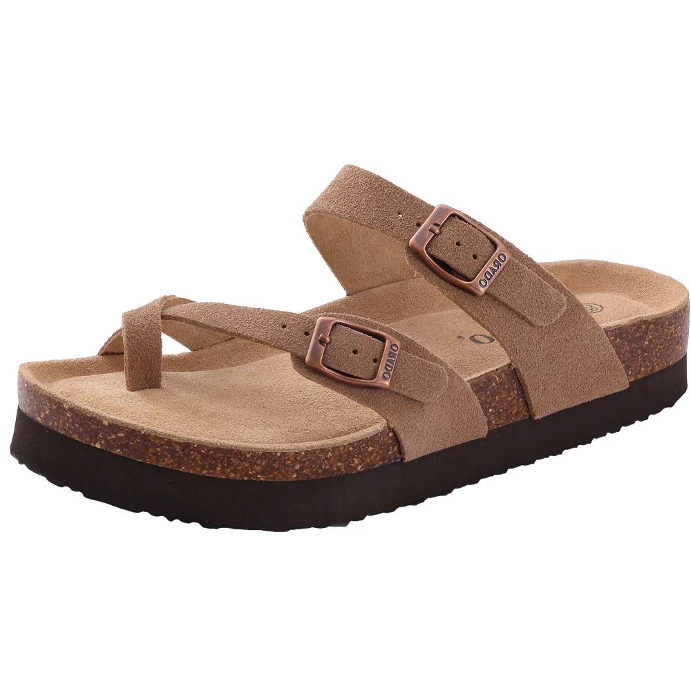 New Women Clogs For Women Fashion Cork Suede Mules Slipper Classic Cork Antislip For Outdoor Slippers With Arch Support - Image 17