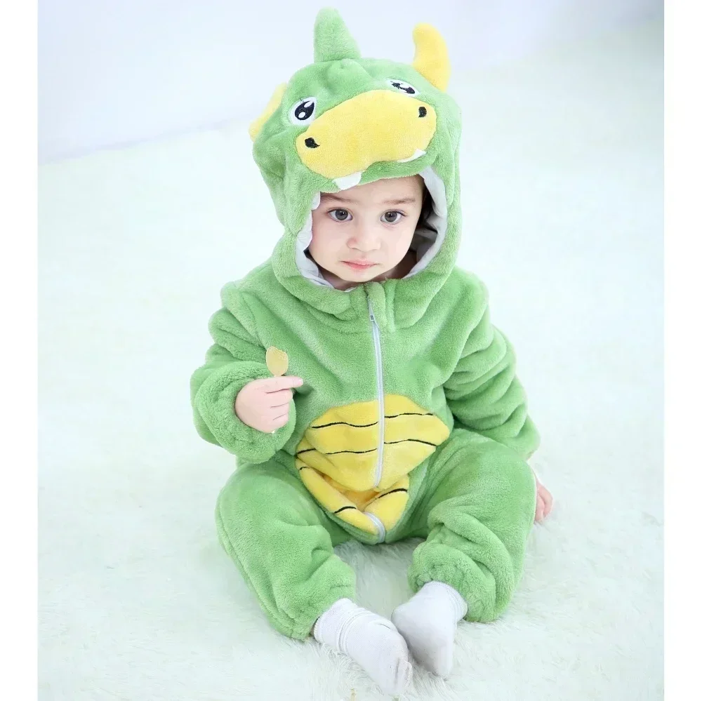 Baby Rompers Winter Kigurumi Lion Costume For Girls Boys Toddler Animal Jumpsuit Infant Clothes Pyjamas Kids Overalls Ropa Bebes - Image 24