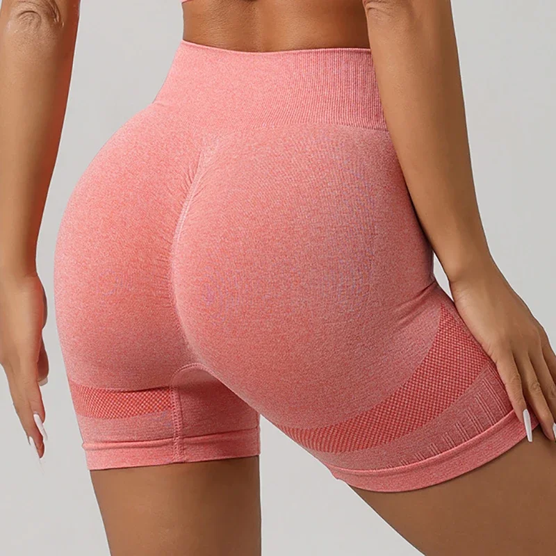 Women Padded Sports Bra High Waist Yoga Shorts Seamless Hip Lifting Gym Fitness Pants Workout Leggings Tights 2pcs Optional Set - Image 12