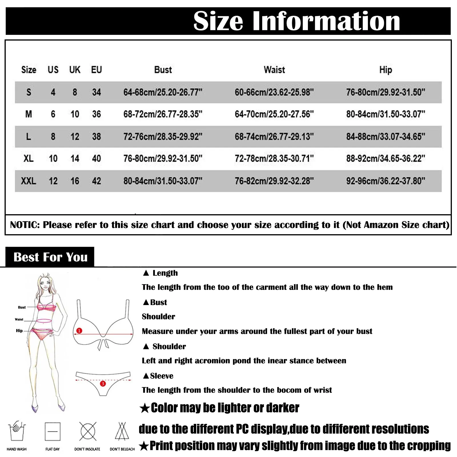 Sexy Based Print Split High Waist Bikini Swimsuit For Women Two Piece - Image 6