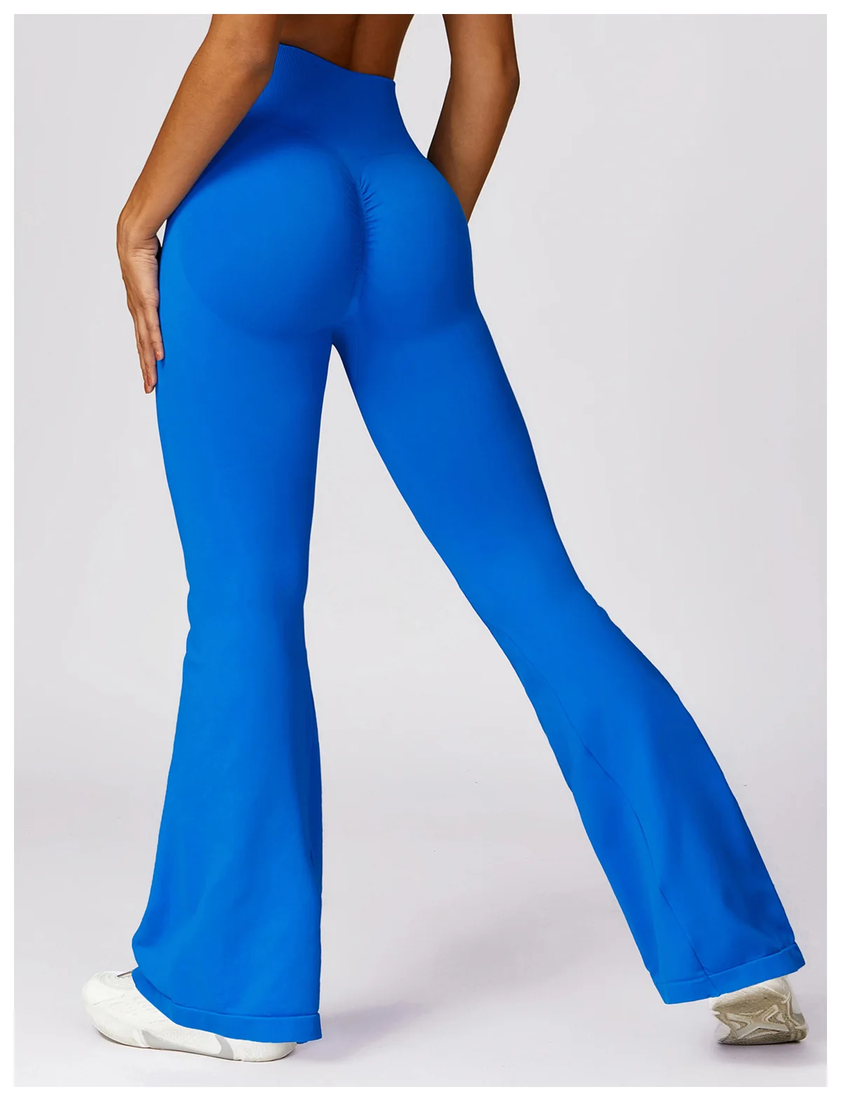 Seamless Flare Leggings Yoga Pants Women High Waist Wide Leg Pants Women Gym Workout Fitness Sports Flared Pant Dance Trousers - Image 34