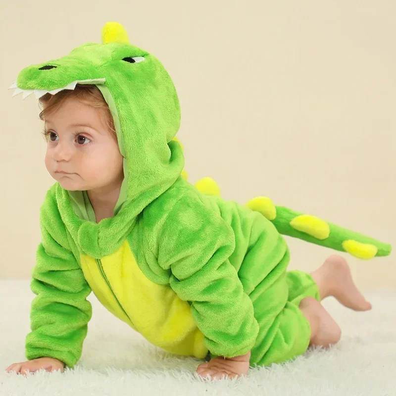 Baby Rompers Winter Kigurumi Lion Costume For Girls Boys Toddler Animal Jumpsuit Infant Clothes Pyjamas Kids Overalls Ropa Bebes - Image 31