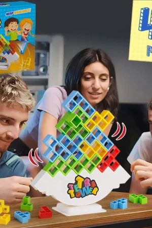 Puzzles Tetra Tower Fun Balance Stacking Building Board Game for Kids Adults Friends Team Dorm Family Game Night Partie Gifts