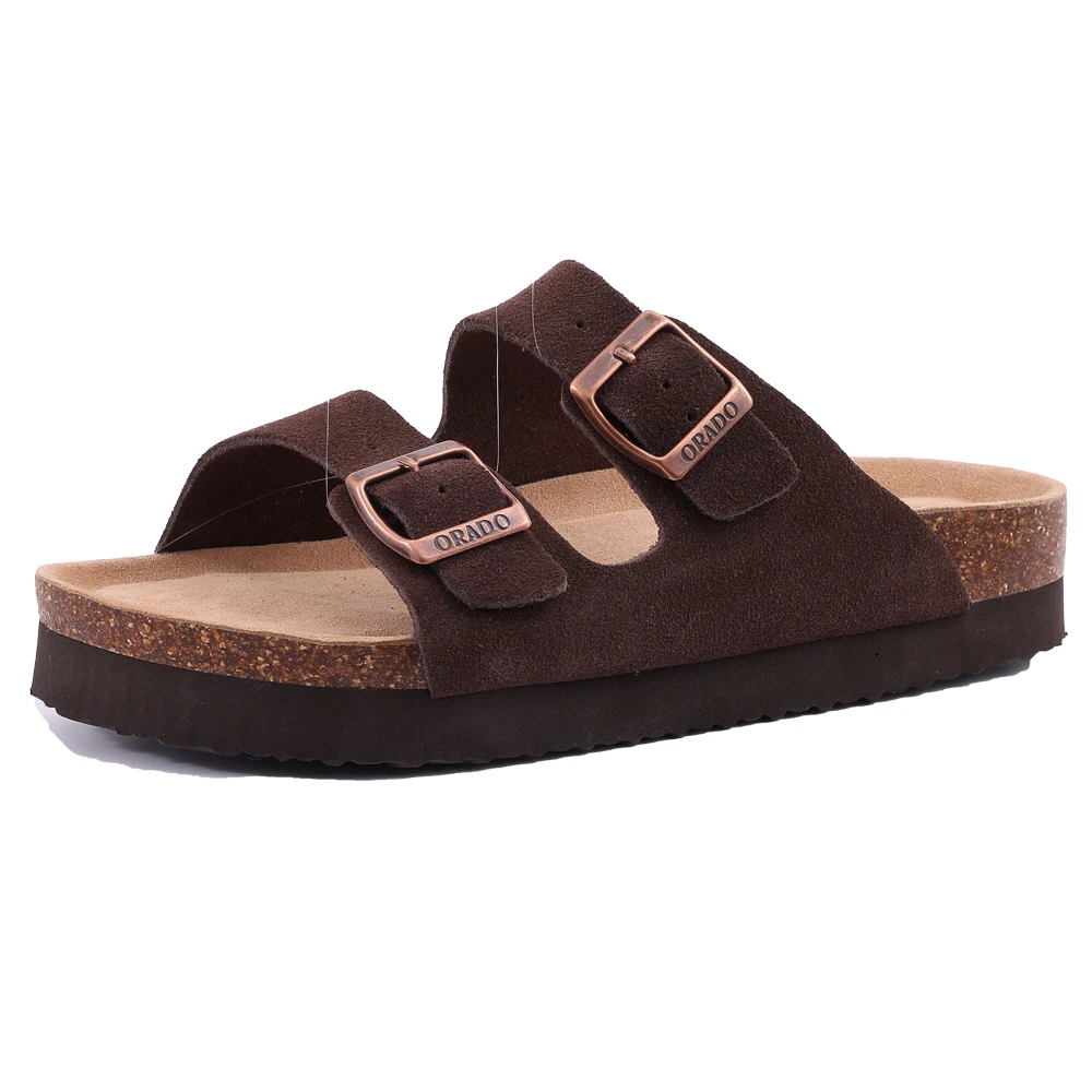 New Women Clogs For Women Fashion Cork Suede Mules Slipper Classic Cork Antislip For Outdoor Slippers With Arch Support - Image 19