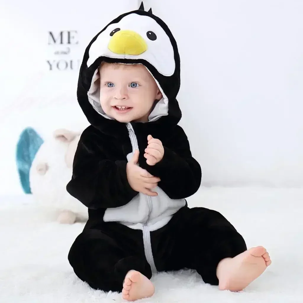Baby Rompers Winter Kigurumi Lion Costume For Girls Boys Toddler Animal Jumpsuit Infant Clothes Pyjamas Kids Overalls Ropa Bebes - Image 39