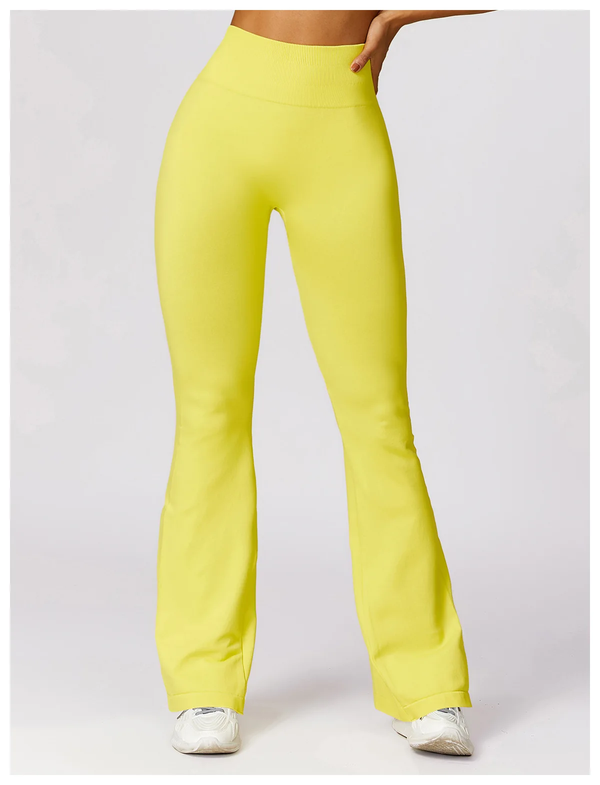 Seamless Flare Leggings Yoga Pants Women High Waist Wide Leg Pants Women Gym Workout Fitness Sports Flared Pant Dance Trousers - Image 20