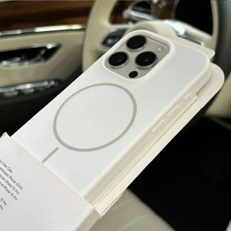 Luxury Liquid Silicone Case For iPhone 17 -11 for Magsafe Magnetic Wireless Charging Shockproof Case - Image 5