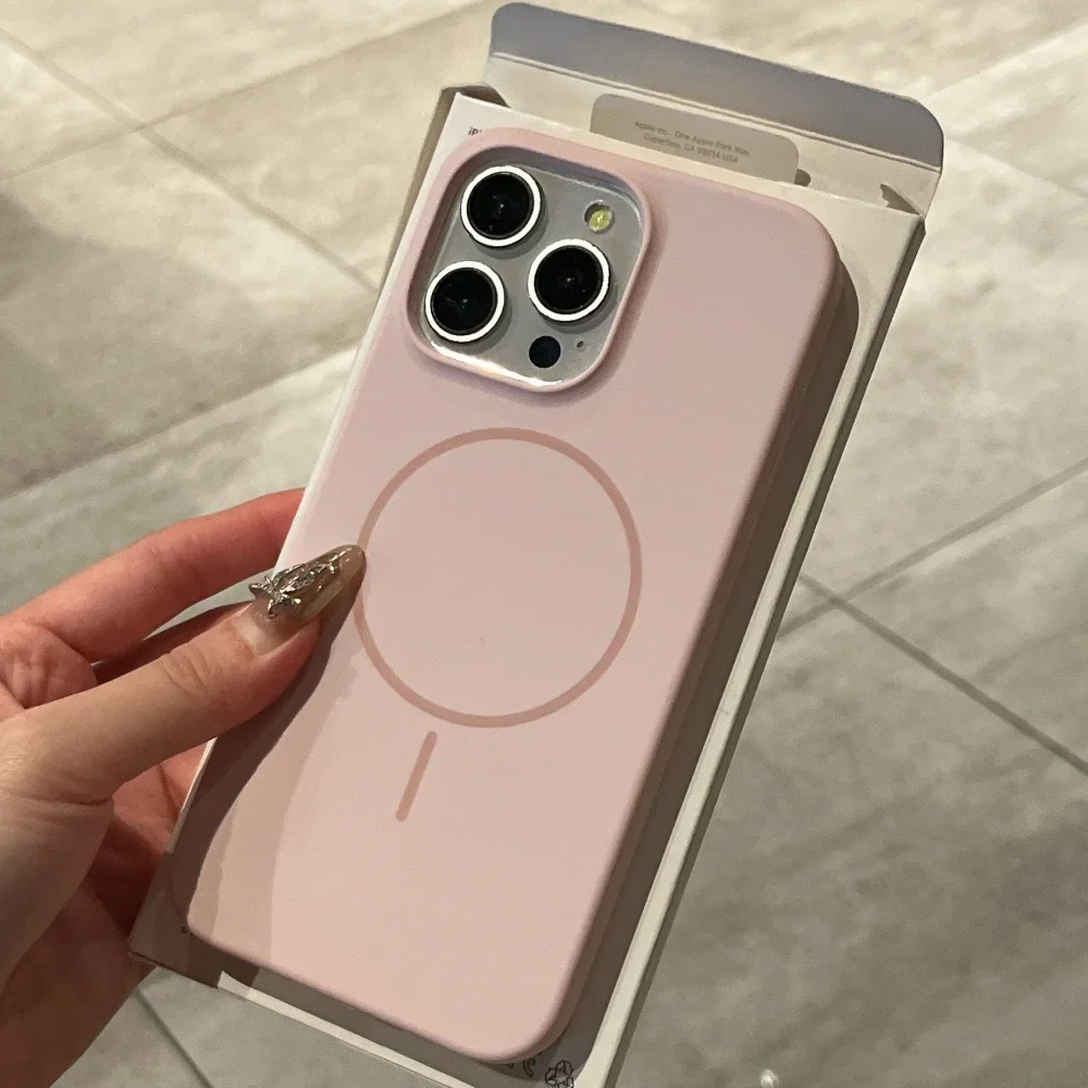 Luxury Liquid Silicone Case For iPhone 17 -11 for Magsafe Magnetic Wireless Charging Shockproof Case - Image 16