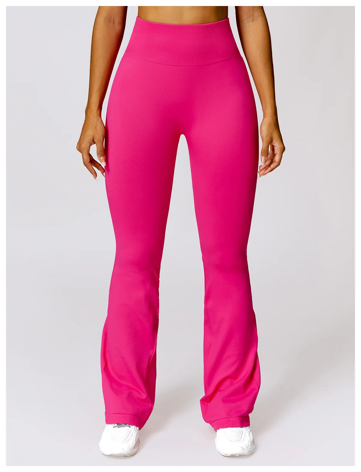 Seamless Flare Leggings Yoga Pants Women High Waist Wide Leg Pants Women Gym Workout Fitness Sports Flared Pant Dance Trousers - Image 26