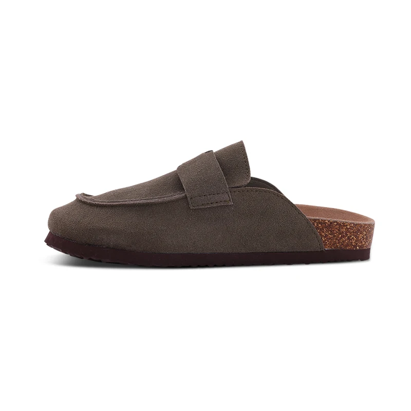 New Women Clogs For Women Fashion Cork Suede Mules Slipper Classic Cork Antislip For Outdoor Slippers With Arch Support - Image 29