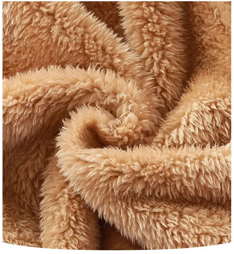 Autumn Winter Baby Romper Cartoon Fluffy Panda Rabbit Bear Jumpsuit Boys Girls Soft Warm Cotton Outwear Clothes - Image 16