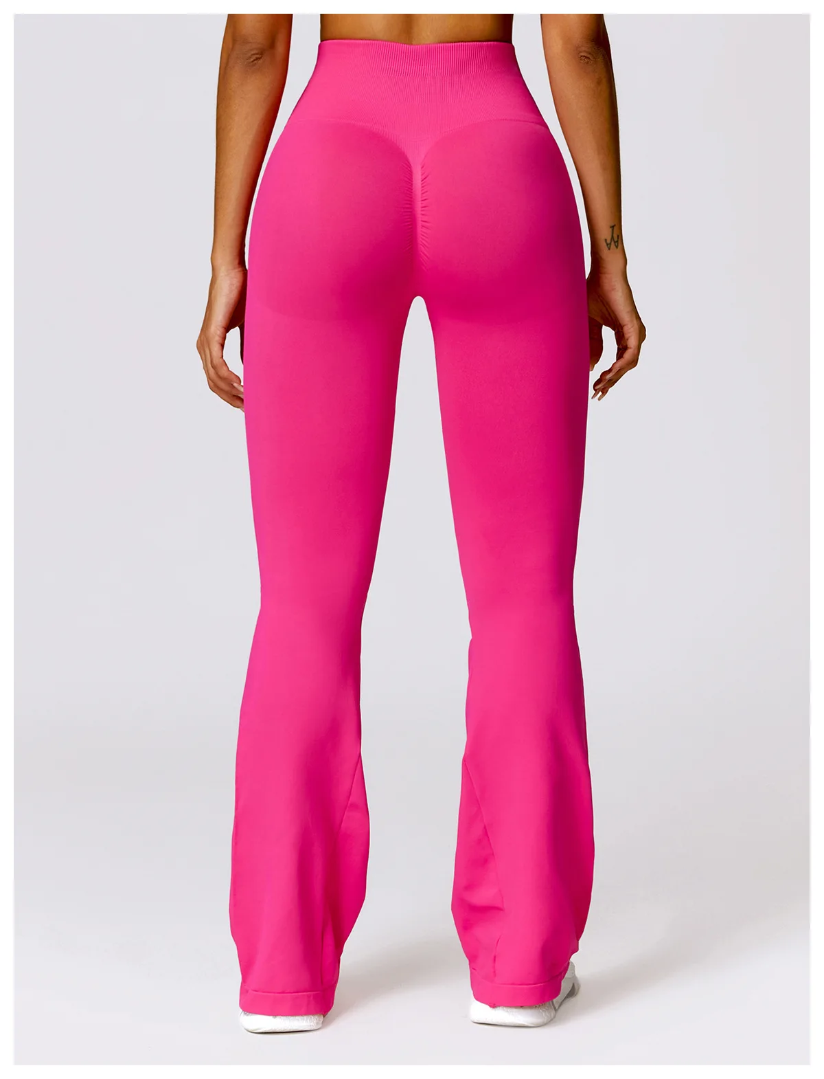 Seamless Flare Leggings Yoga Pants Women High Waist Wide Leg Pants Women Gym Workout Fitness Sports Flared Pant Dance Trousers - Image 27