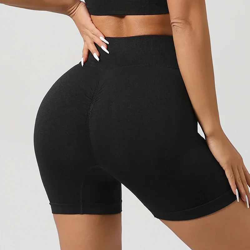Women Padded Sports Bra High Waist Yoga Shorts Seamless Hip Lifting Gym Fitness Pants Workout Leggings Tights 2pcs Optional Set - Image 16